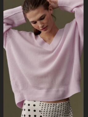 Brand New BY ANTHROPOLOGIE CASHMERE BLEND OVERSIZED SWEATER